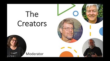 PyData Seattle 2023 - The Language Creators: Guido Van Rossum, Anders Hejlsberg and James Gosling.