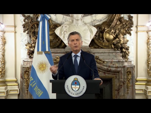 Palabras del Presidente Mauricio Macri