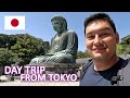 Visiting Kamakura&#39;s Big Buddha - Japan Travel Vlog