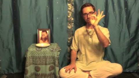 Single Nostril Breathing (Pranayama) with Vishnu Das - Bhaktivedanta Yoga
