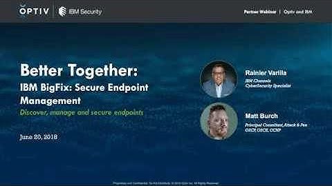 Endpoint Security Management Creating a Dynamic and Integrated Endpoint and Security Intelligenc