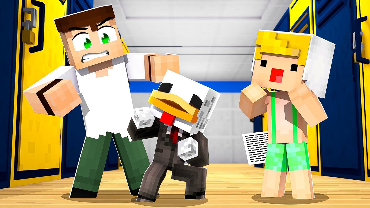 UN BULLO MI HA PICCHIATO A SCUOLA - Minecraft ITA