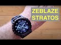 ZEBLAZE STRATOS 5ATM BT5 SpO2 VO2 Max GPS+ Health/Fitness Smartwatch: Unboxing and 1st Look