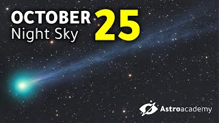 October Sky 2025: A comet visible to the naked eye ☄️😲