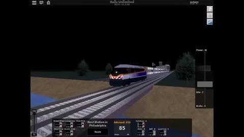 railfanning in roblox rails unlimited, pt 2