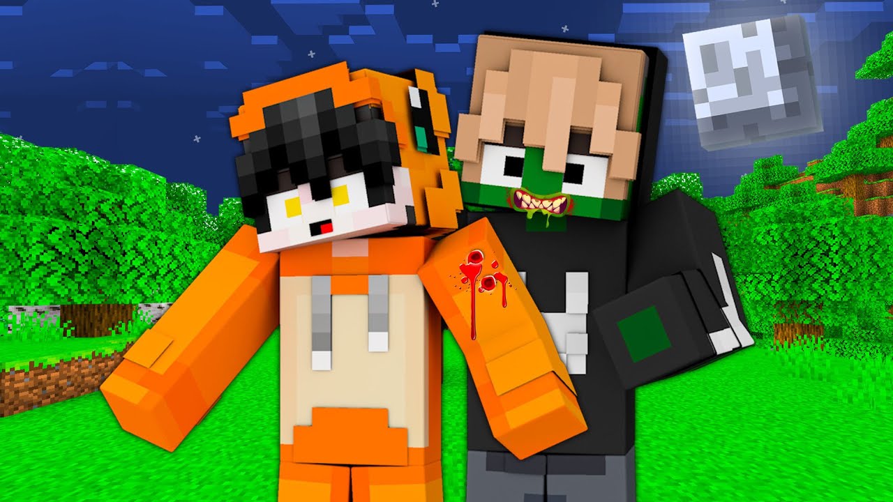 AKU BERUBAH MENJADI ZOMBIE DAN GIGIT KEZRI DI MINECRAFT!!