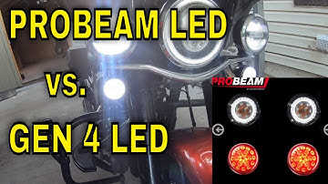 CUSTOM DYNAMICS PROBEAM LED vs. GEN 4 LED