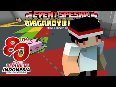 SERUNYA LOMBA 17 AGUSTUS BERSAMA YOUTUBER MINECRAFT!