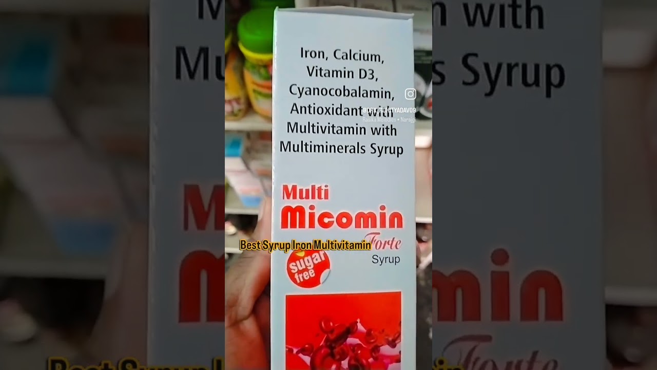Best Syrup Iron Multivitamin Calcium