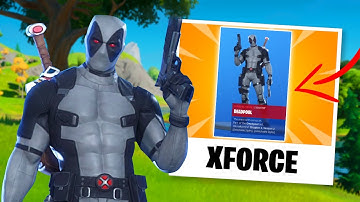 Fortnite - New Deadpool "X-Force" Skin Variant (Week 9 Challenges)