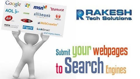 how to do search engine And backlink Submission | How to Submit your website to Google, Bing