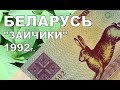 Обзор коллекции банкнот Беларусь Зайчики 1992 г #2