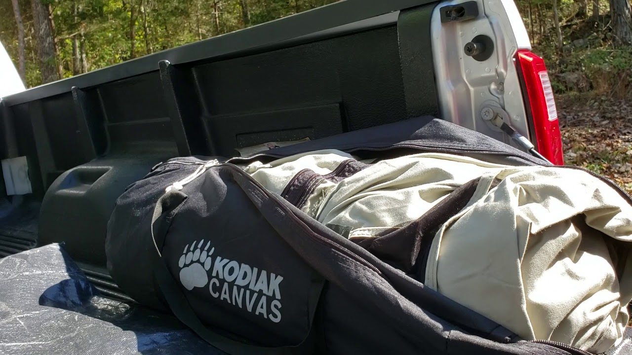 Kodiak 7206 Canvas Full Size Short Bed Truck Tent