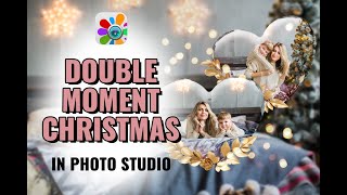 Double Moment Christmas in Photo Studio | Christmas Photo Effects | Christmas PiP Frames screenshot 4