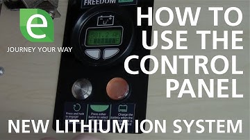 FREEDOM eGEN Lithium Ion System Control Panel Walkthrough