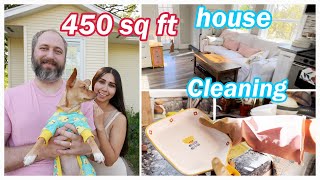 450 SQ FT HOUSE CLEANING/ IS IT FASTER WHEN IT