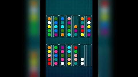 Ball sort puzzle level 307