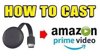 How to Amazon Video to Chromecast TV - YouTube