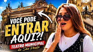 Information VOCÊ PODE ENTRAR NO TEATRO MUNICIPAL DE SP 😳 Tour COMPLETO! Guide