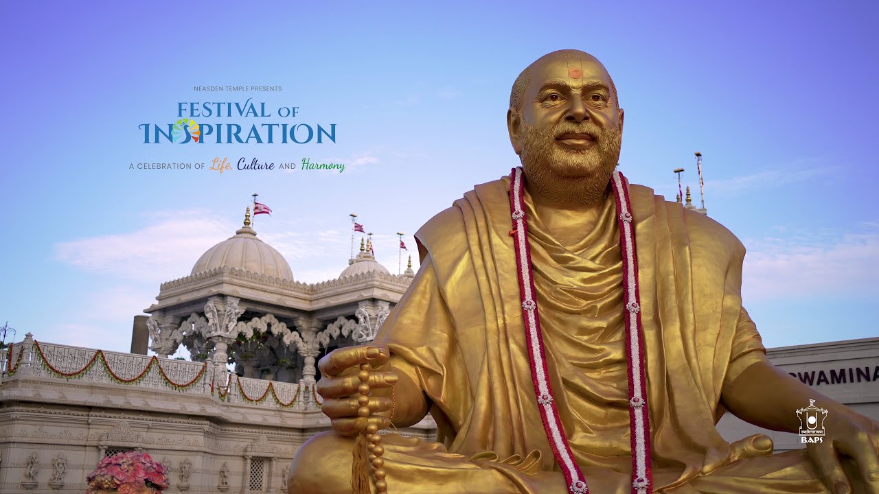 ‘Festival of Inspiration’ at Neasden Temple, London, UK