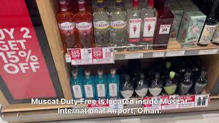 Muscat Duty Free Tour | Best Deals on Liquor, Souvenirs & Shopping at Oman Airport 🛍️✈️ screenshot 2