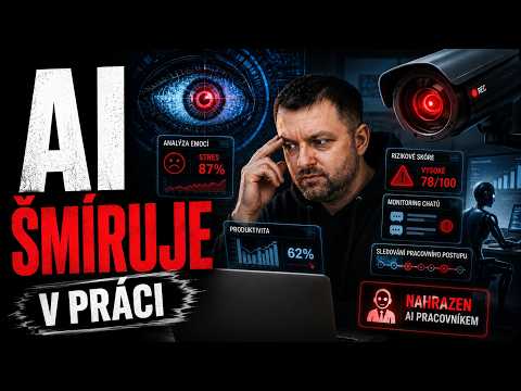 Cover: Firmy už šmírují zaměstnance pomocí AI. Kdo přijde o práci?