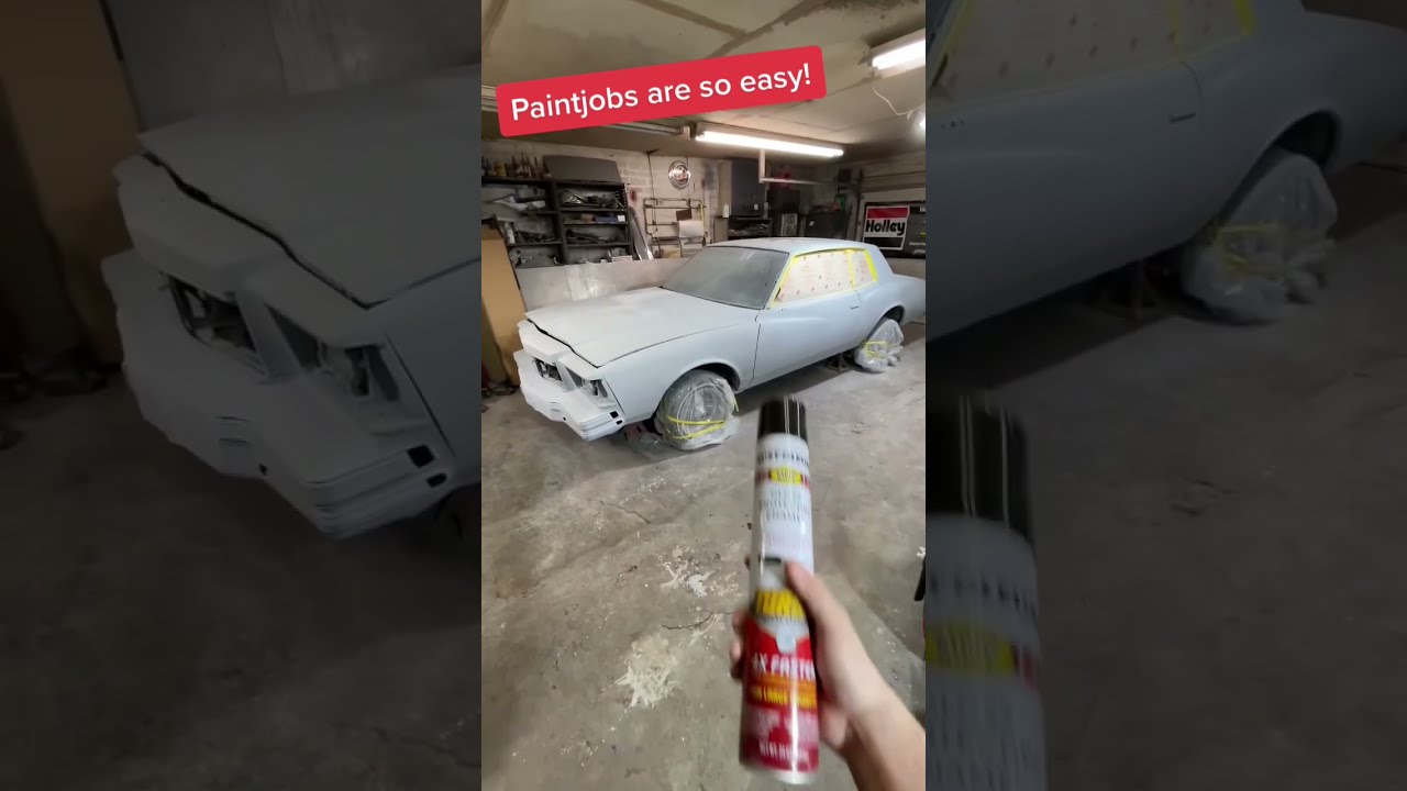 HOW TO SPRAY PAINT YOUR CAR IN UNDER 10 SECONDS TURBO CAN PAINTJOB ON MY LOWRIDER CHEAP BUDGET JOB