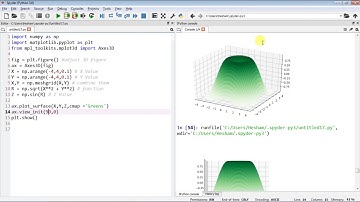 C-80 - Matplotlib -   3D View - 15  -  ماتبلوتليب - منظور ثلاثي الأبعاد
