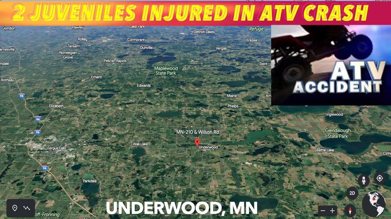 Two Juveniles Injured In Otter Tail County ATV Crash - YouTube