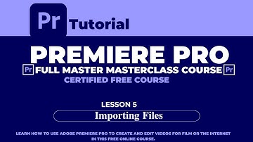 𝐀𝐝𝐨𝐛𝐞 𝐏𝐫𝐞𝐦𝐢𝐞𝐫𝐞 𝐏𝐫𝐨 𝐂𝐂 𝐌𝐚𝐬𝐭𝐞𝐫𝐜𝐥𝐚𝐬𝐬: 𝐏𝐫𝐨 𝐕𝐢𝐝𝐞𝐨 𝐄𝐝𝐢𝐭𝐢𝐧𝐠 & 𝐈𝐦𝐩𝐨𝐫𝐭𝐢𝐧𝐠 𝐅𝐢𝐥𝐞𝐬 𝐋𝐢𝐤𝐞 𝐚 𝐏𝐫𝐨