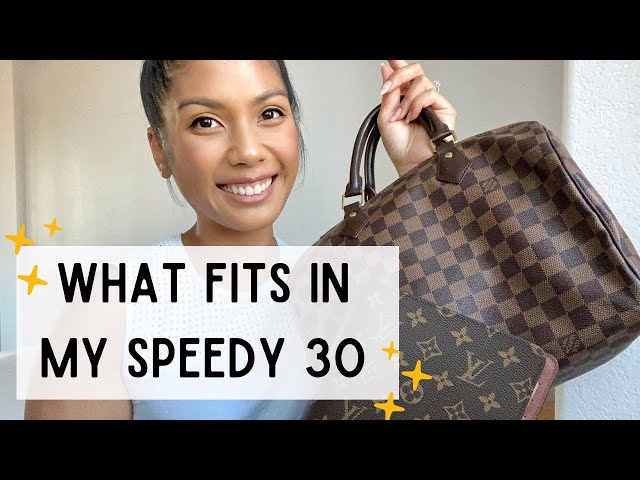 LOUIS VUITTON SPEEDY 30 REVIEW !! WHAT FITS, HOW I STYLE + WHY I