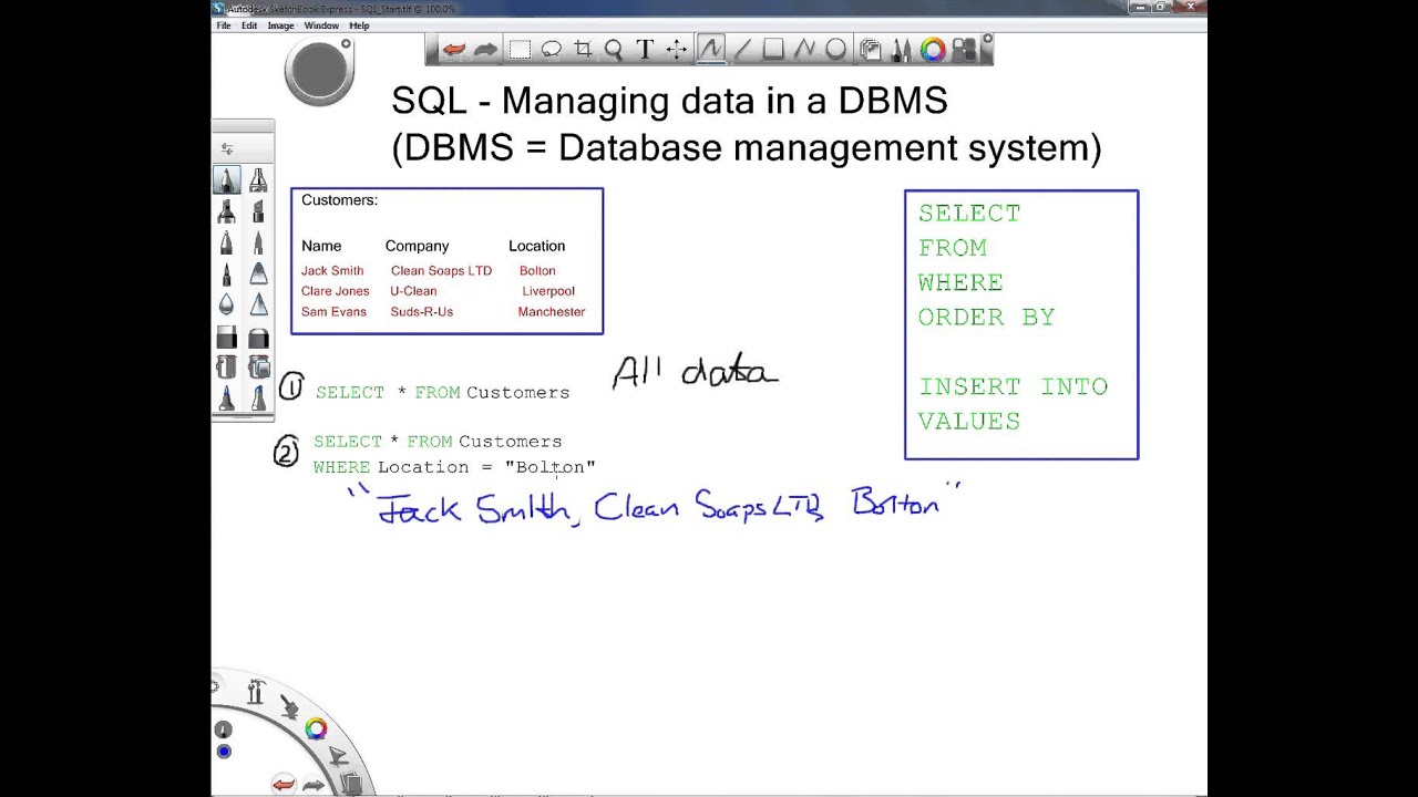 SQL Intro SELECT - YouTube