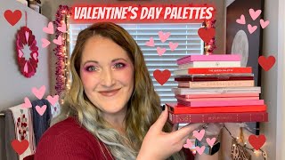 Top 10 Valentine's Day Palettes From My Collection | GRWM