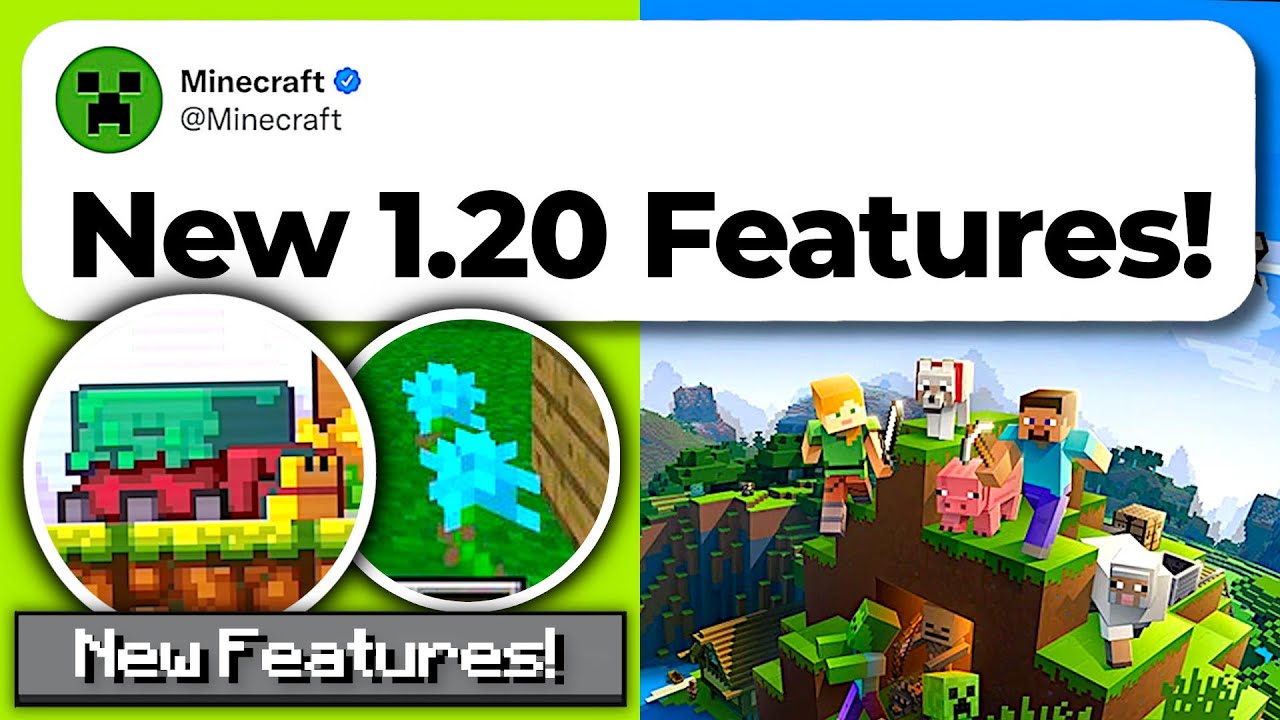 HUGE NEW MINECRAFT 1.20 FEATURES INCOMING! | Minecraft 1.20 News & Speculation