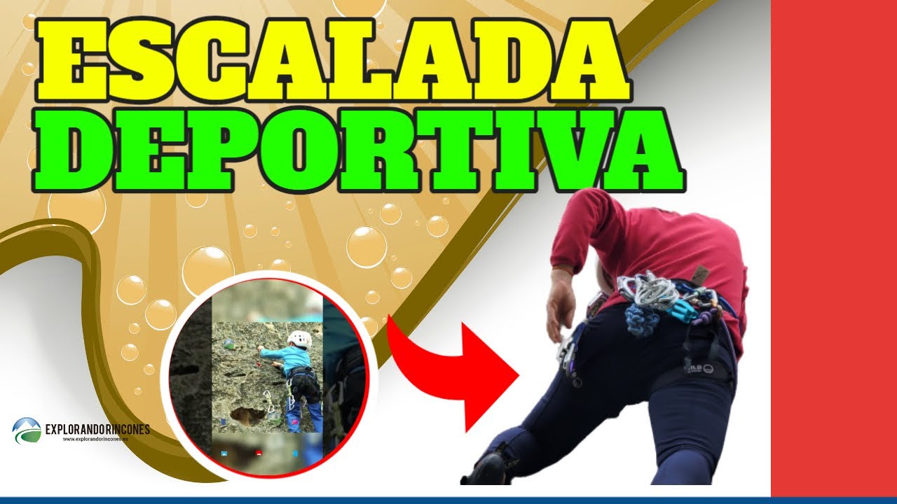 ESCALADA DEPORTIVA con NIÑOS