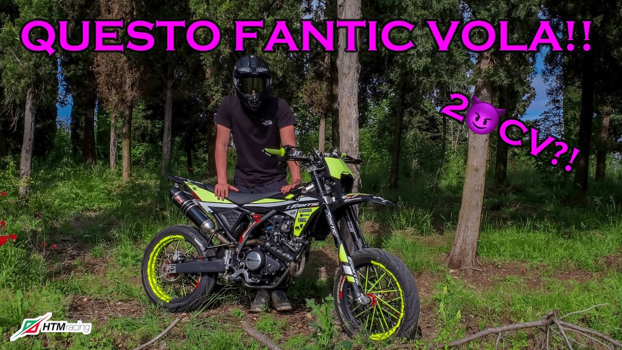 RECENSIONE PRODOTTI HTM RACING!🤔[fantic xmf 125 4t]