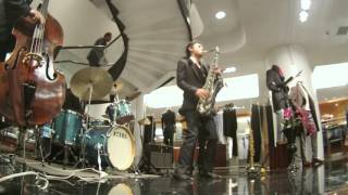 20160910 It Could Happen To You 久住祐太 Ts,Ss 稲岡吾郎 Gt 鴻野暁司 Bass 今成英樹 Drums at 青山ポールスチュアート