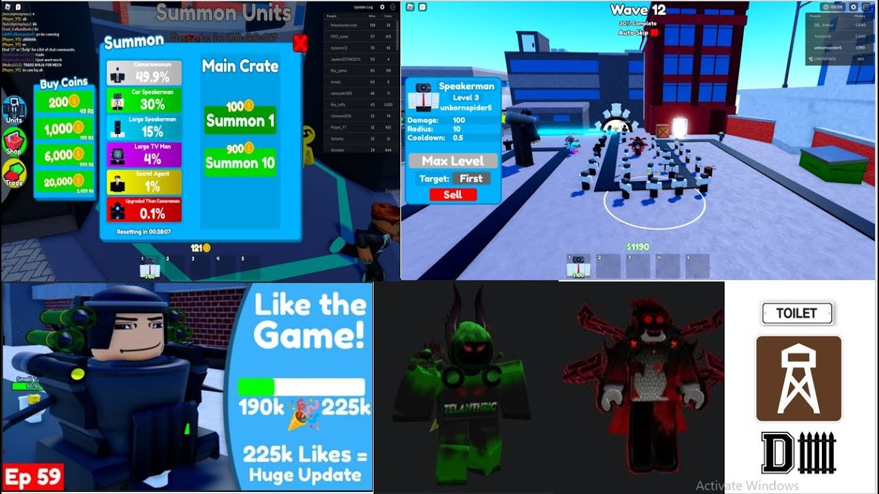 Ttd Robux Shop Getting A new Unit Toilet Tower Defense ( TTD ) #roblox - YouTube