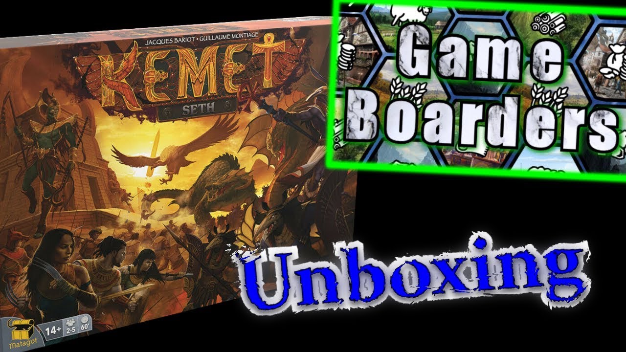 Kemet: Seth - Unboxing with Spencer