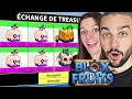 On a trade le fruit dough sur blox fruits  trade blox fruit