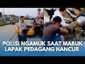 KRONOLOGI MENCEKAM! Oknum Polisi Mabuk Ngamuk Bawa Pistol-Samurai, Berakhir Diamuk Massa di Garut