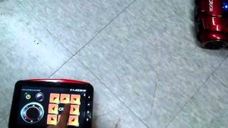 Control CRX10 via joystick (or smartphone that behave just like a joystick).AVI