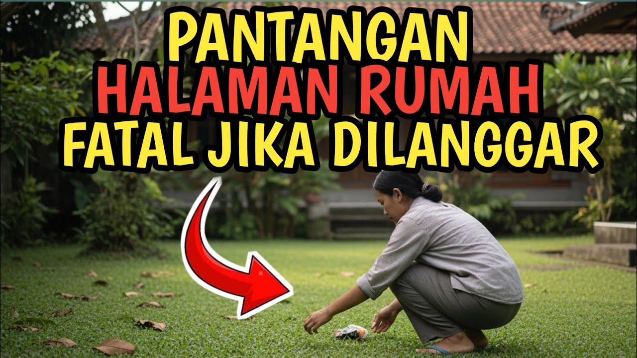 ASTAGHFIRULLOH ‼️ 16 KEBIASAAN DI HALAMAN RUMAH YANG DIAM-DIAM MEMBUAT HIDUP PENUH MASALAH& SUSAH