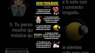 datos psicológicos #psicologia