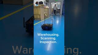 Autonomous robot Boxie for inspection and warehousing