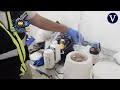 La policía desmantela un laboratorio de drogas oculto en la trastienda de un asador en Madrid