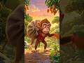Lalchi Bandar aur Samajhdar Khargosh 🐒🐰#viral #lalchi officially ai-kahani-box