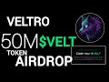 Claim 50M $VELT Token Airdrop | Veltro Airdrop Listing and Claiming