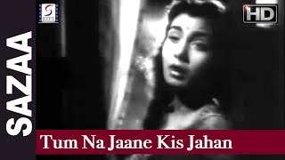 Tum Na Jaane Kis Jahan Mein Kho Gaye  Lata Mangeshkar  Sazaa  Dev Anand