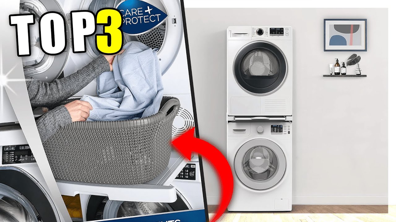 😎 Comment superposer un sèche-linge sur un lave-linge ? Astuces